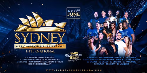 Sydney Afro Kizomba Festival - Edition 2026!