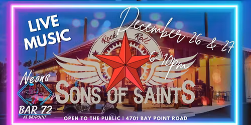 Sons of Saints LIVE