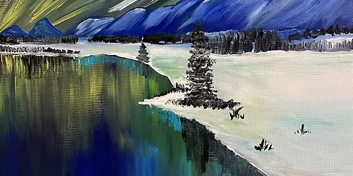 Northern Lights - Paint and Sip