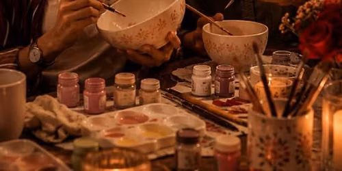 Entre Ta\u00e7as e Cores: Arte em Cer\u00e2mica e Sabores Brasileiros