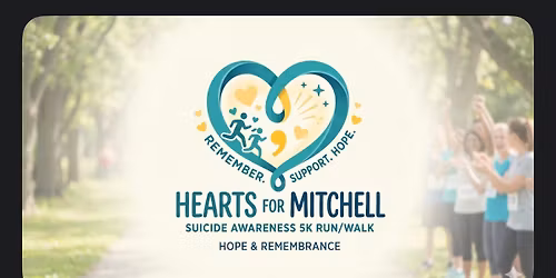 Hearts for Mitchell 5k walk\/run