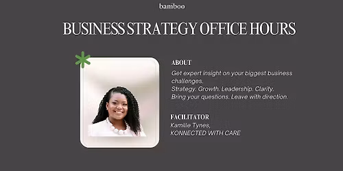 Business Strategy Office Hours