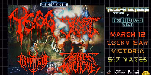 YEGG, JISEI, DEATH MACHINE, KRYPTEIA - VICTORIA