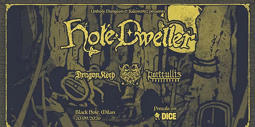 HOLE DWELLER + guests Live In Milan