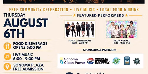 Sonoma City Party