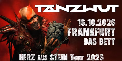 Tanzwut - Herz aus Stein Tour 2026 Frankfurt