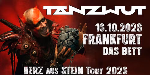 Tanzwut - Herz aus Stein Tour 2026 Frankfurt