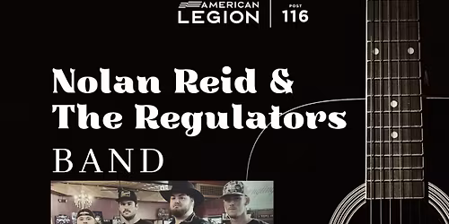 Live Music with Nolan Reid & The Regulators