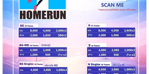 Homerun Badminton Tournament 2026