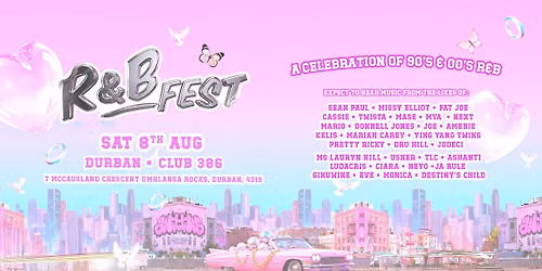 R&B Fest Is Coming To Durban! 