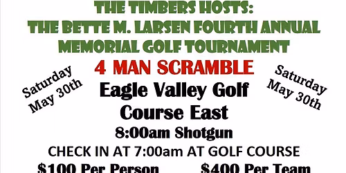 Bette M. Larsen Memorial Golf Tournament