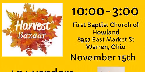 Harvest Bazaar