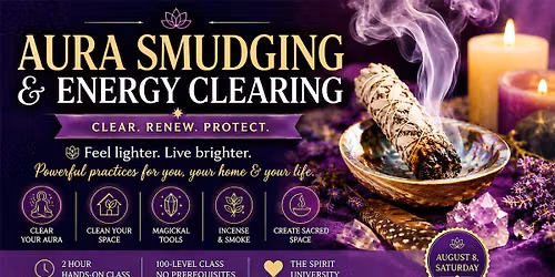 AURA SMUDGING & ENERGY CLEARING
