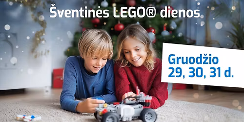 \u0160ventin\u0117s LEGO\u00ae dienos su BRICKS4KIDZ\u00ae (KLAIP\u0116DA \u2013 Karkl\u0173 g. 17-1)