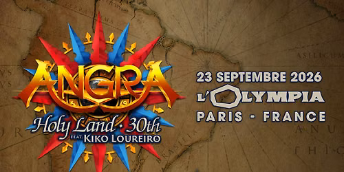 ANGRA feat. Kiko Loureiro \u00e0 Paris, France 