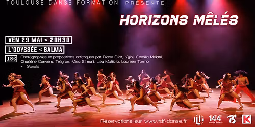 HORIZONS M\u00caL\u00c9S - Spectacle de Toulouse Danse Formation