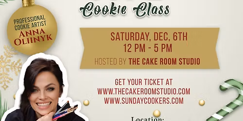 Christmas Cone Cookie Class 
