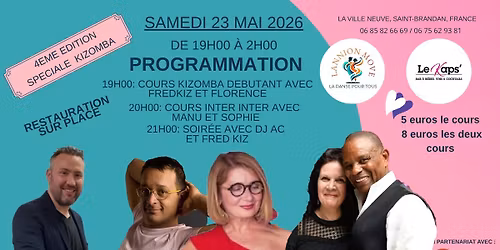 SOIREE KBS KIZOMBA BACHATA SALSA
