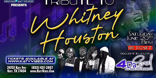 Whitney Houston Tribute at Katy Vibes!