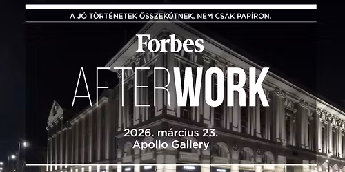 M\u00e1rciusi Forbes Afterwork