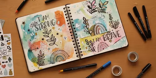 Women\u2019s Creative Pages: Where I Am Right Now (Cocoa)