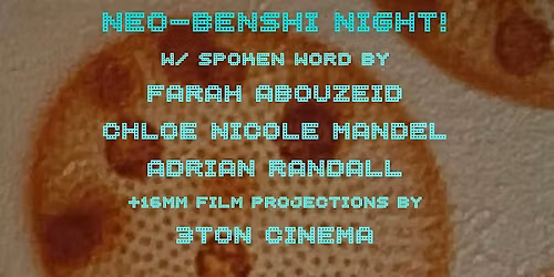 16mm Movies with 3TON Cinema: Neo-Benshi Night!