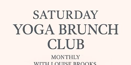 Saturday Yoga Brunch Club