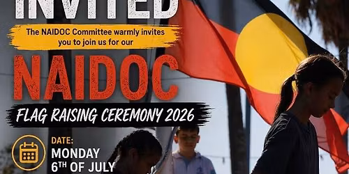 NAIDOC flag raising ceremony