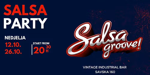 Salsa Groove @Vintage Ind bar - listopad 2025.