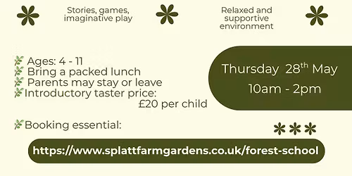 Forest School Taster Day