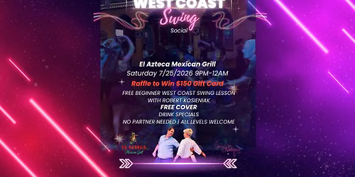 West Coast Swing Social at El Azteca Mexican Grill 