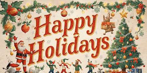 Happy Holidays 5k, 10k, 15k, Half Marathon