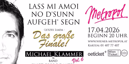 Michael Klammer & Band singt Georg Danzer Vol. 6 - Wiener Metropol