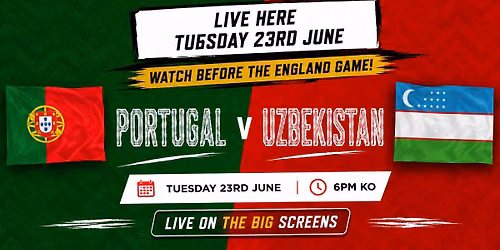 \u26bd PORTUGAL v UZBEKISTAN \u26bd