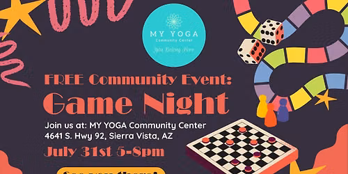 FREE Community Event: Game Night at MYCC