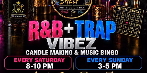 21+  Weekend Vibez  | Candle Making + Music Bingo