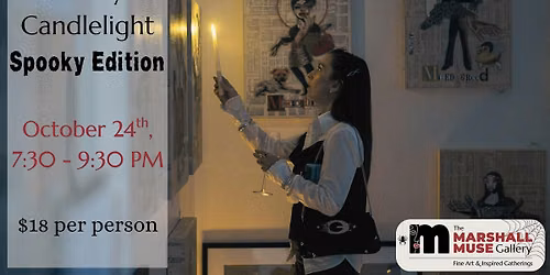 Art by Candlelight: Spooky Edition | Create & Sip
