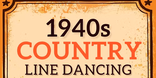 Country Music & Line Dancing at Fort Perch Rock - 1940s Banjo & Barn Dance