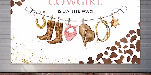 A little cowgirl is on the way. 
