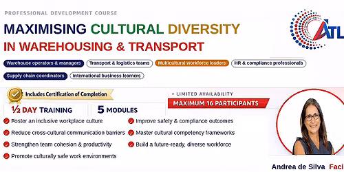 Maximising Cultural Diversity in Warehousing & Transport (Melbourne)