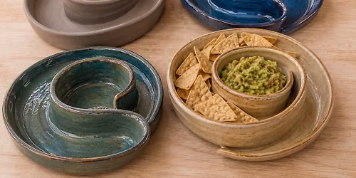 Handbuild A Chip & Dip Bowl $65