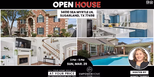 \ud83c\udfe1 Open House: Experience Your Dream Home in Sugar Land, TX
