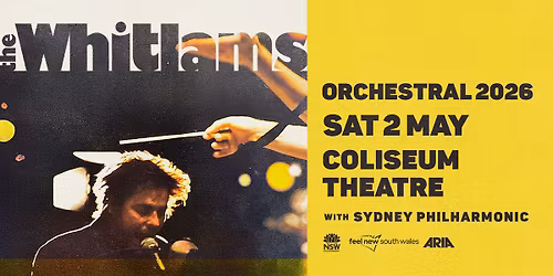 The Whitlams with Sydney Philharmonic | Coliseum Theatre, Western Sydney NSW