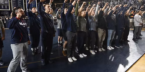 Parking Army Black Knights at Navy Midshipmen Wrestling