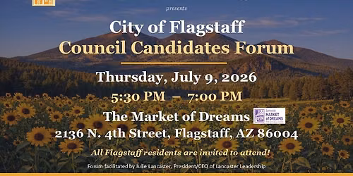 Sunnyside City of Flagstaff Council Candidates Forum 2026