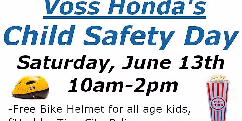 Child Safety Day at Voss Honda