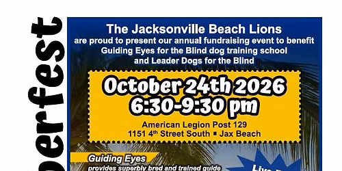 \ud83d\udc3e Barktoberfest 2026 | Benefiting Guide Dogs & Leader Dogs! \ud83d\udc36\u2728