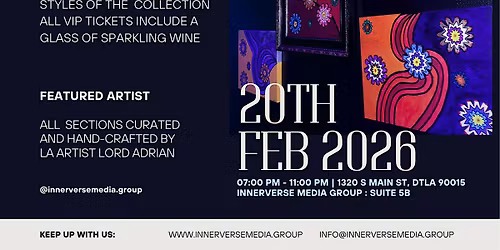 Art Exhibition for renowned LA-based artist Lord Adrian