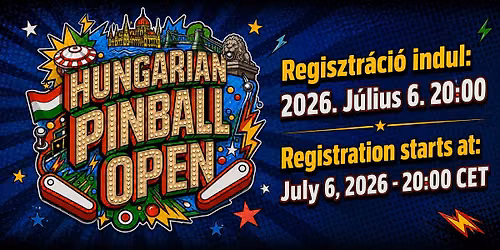 HPO - Hungarian Pinball Open 2026