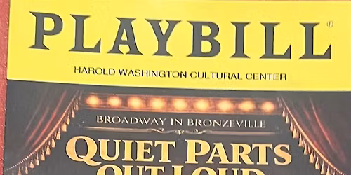 Fundraiser Gala:  Quiet Parts Out Loud: A Day in the Life of A.G. Gaston.